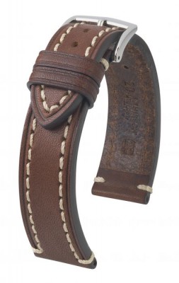 Hirsch Liberty - brown - leather strap