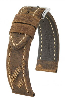 Hirsch Lynyrd - mustard - leather strap