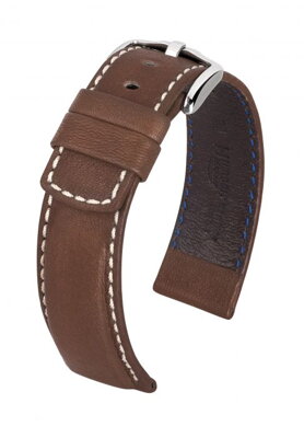 Hirsch Mariner - brown - leather strap