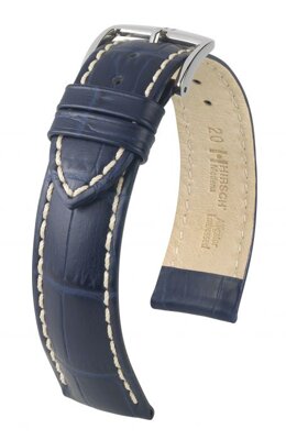 Hirsch Modena - blue - leather strap