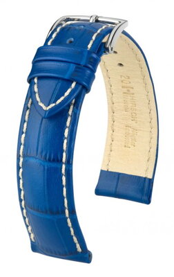 Hirsch Modena - royal blue - leather strap