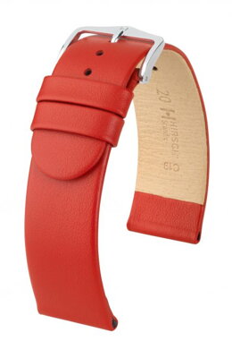 Hirsch Scandic - red - leather strap