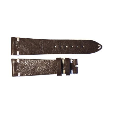 Steinhart leather strap vintage brown for Ocean 1 bronze size L