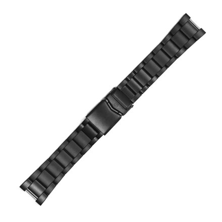 Steinhart Steel bracelet DLC mat 22/18 for Ocean One Vintage Chronograph black without end links