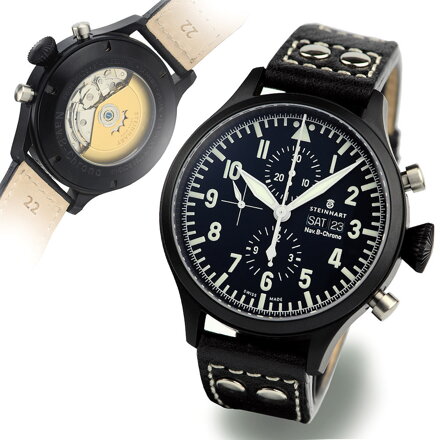 Steinhart Nav B Chrono 47 mm Black