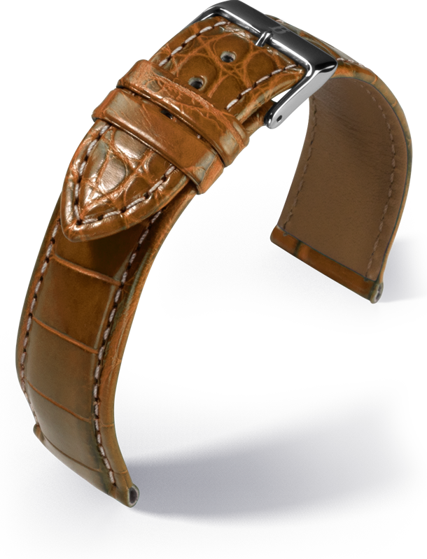 Barington - Louisiana Croco - natur - leather strap Barington - Louisiana Croco - natur - leather strap