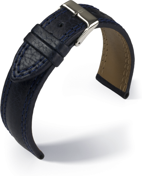 Barington - Nature calf - blue - leather strap Barington - Nature calf - blue - leather strap