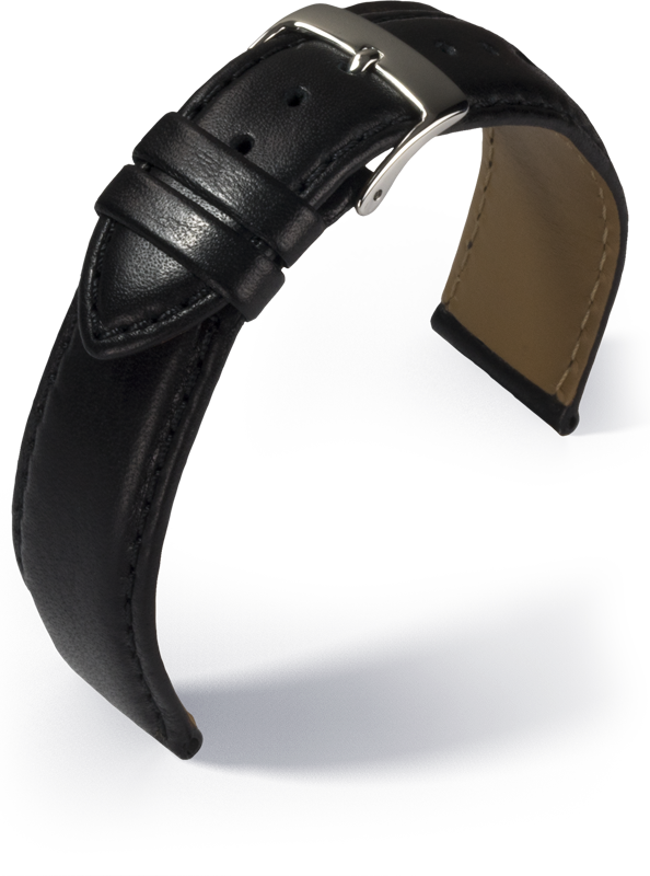 Barington - Soft nappa - black - leather strap Barington - Soft nappa - black - leather strap