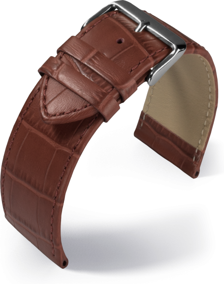Eulit - Big fashion - golden brown - leather strap Eulit - Big fashion - golden brown - leather strap