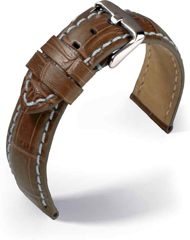 Eulit - Guinea Chrono - golden brown - leather strap