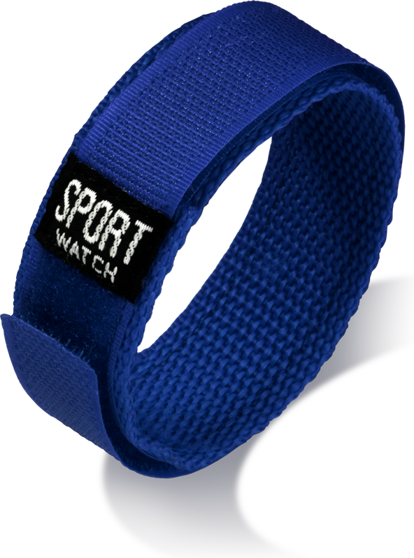 Eulit - Sport Watch - royal blue - nato velcro strap