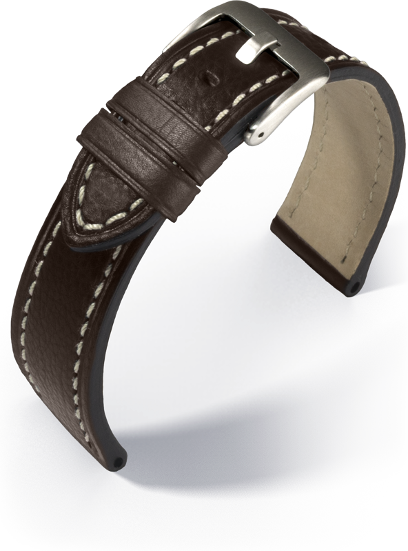 Eulit - Zeppelin - dark brown - leather strap Eulit - Zeppelin - dark brown - leather strap