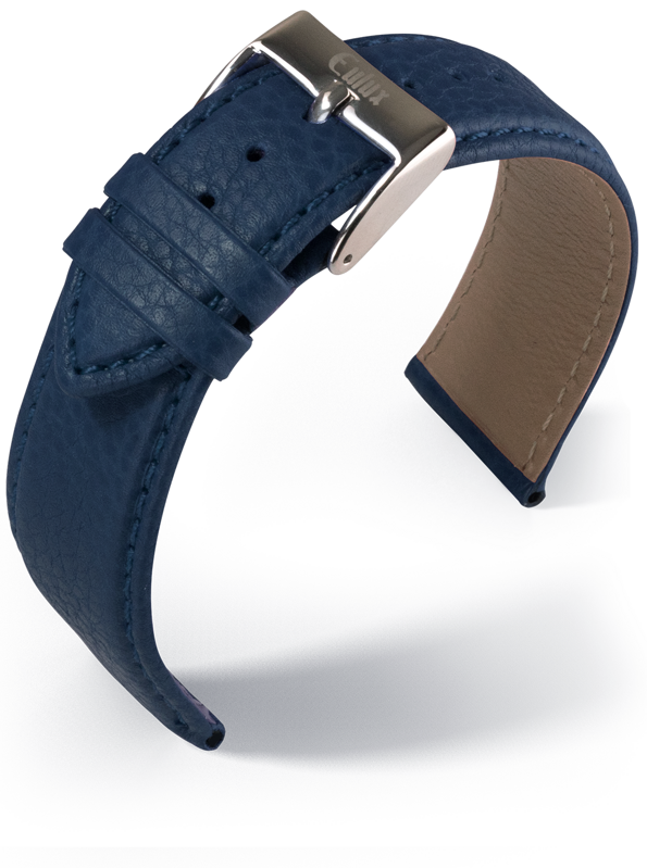 Eulux - Olive - blue - leather strap