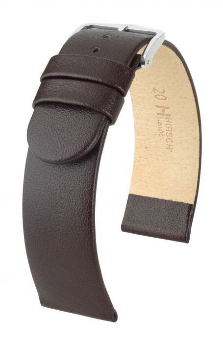 Hirsch Scandic - brown - leather strap