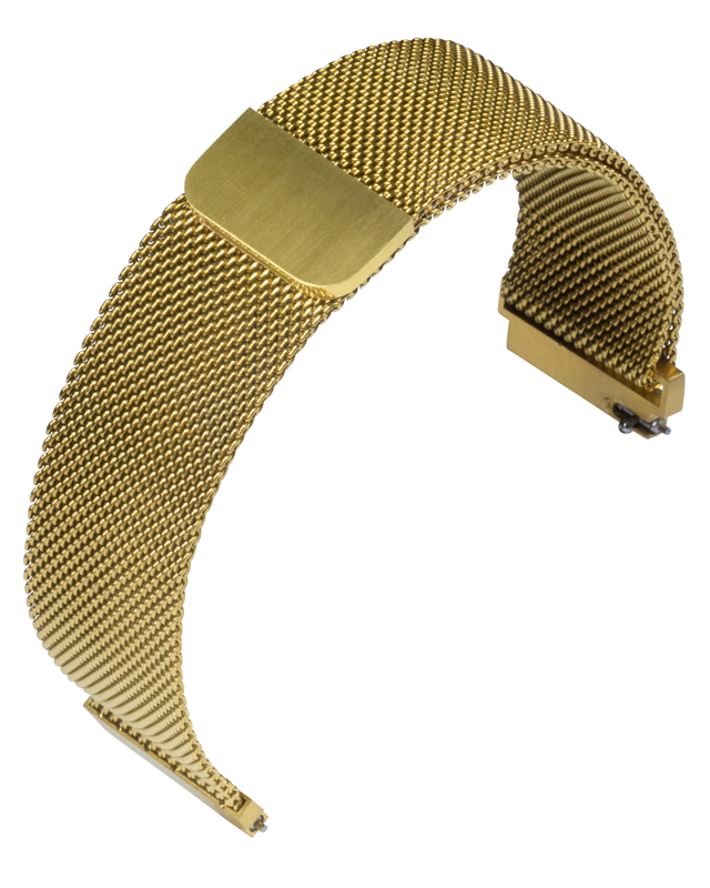 Stalux Milanaise - mesh - 20mm - gold Stalux Milanaise - mesh - 20mm - gold