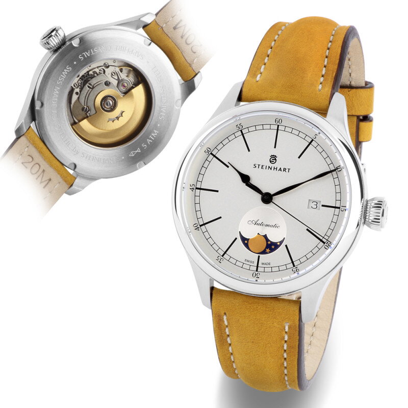 Steinhart MARINE Moon Phase silver Steinhart MARINE Moon Phase silver