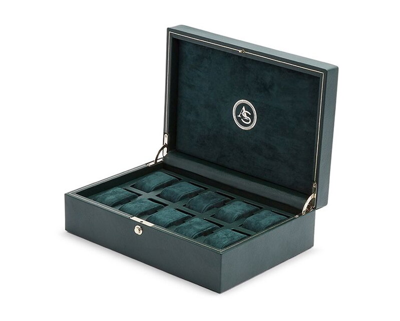 Wolf 1834 - ANALOG/SHIFT VINTAGE COLLECTION 10 PIECE WATCH BOX Wolf 1834 - ANALOG/SHIFT VINTAGE COLLECTION 10 PIECE WATCH BOX
