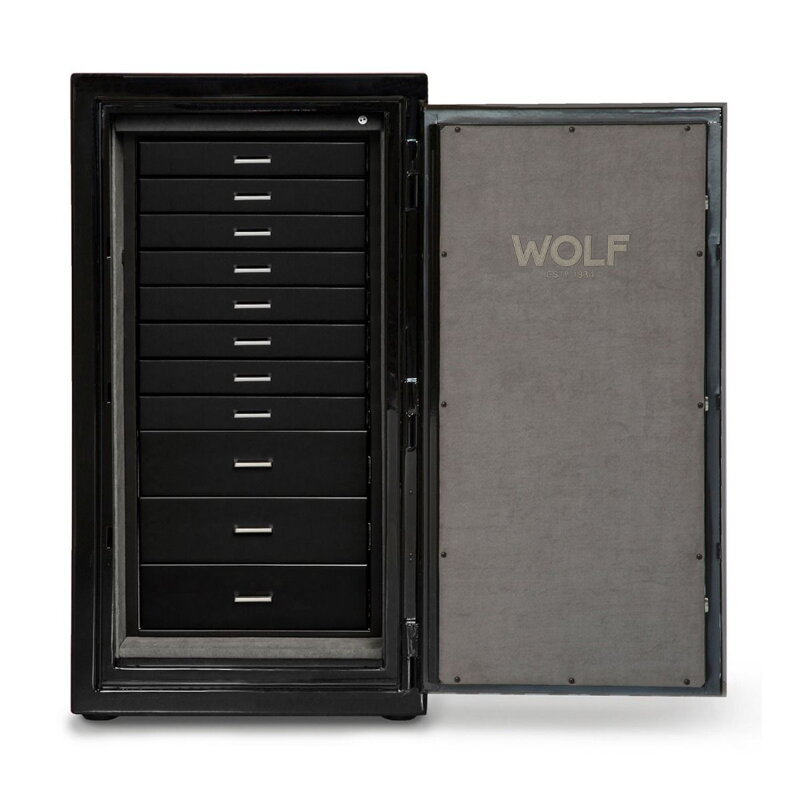 Wolf 1834 - ATLAS WATCH & JEWELRY SAFE - ONYX Wolf 1834 - ATLAS WATCH & JEWELRY SAFE - ONYX