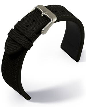 Eulit - Canvas- black - textile strap