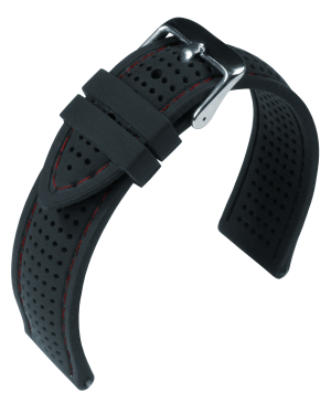Eulit - Silicone Air - black / red - silicone strap