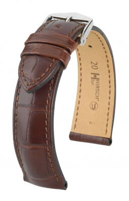 Hirsch Earl - brown - leather strap